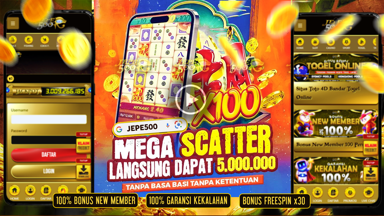 Dari Data ke Pola: Bagaimana Jepe500 Mengubah Cara Pemain Membaca RTP Mahjong Setiap Hari