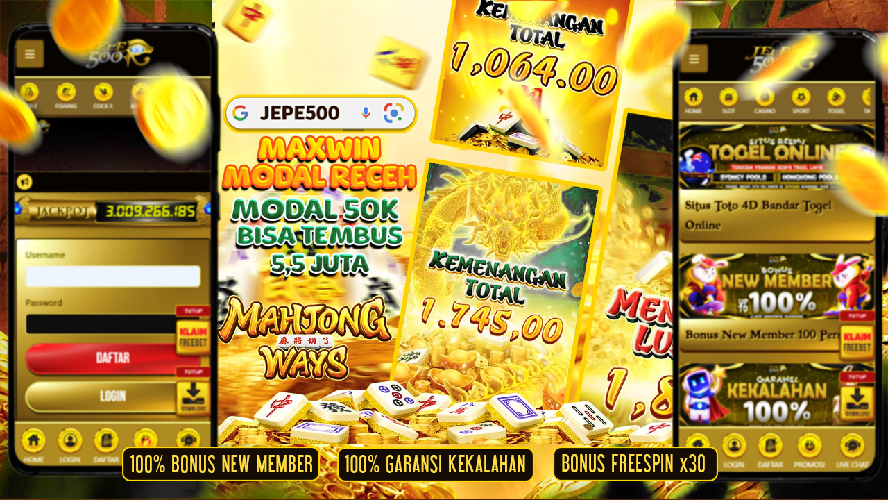 Metode Baru Membaca Pola Mahjong: Menggunakan Data Akurat dan AI Monitoring RTP di Jepe500